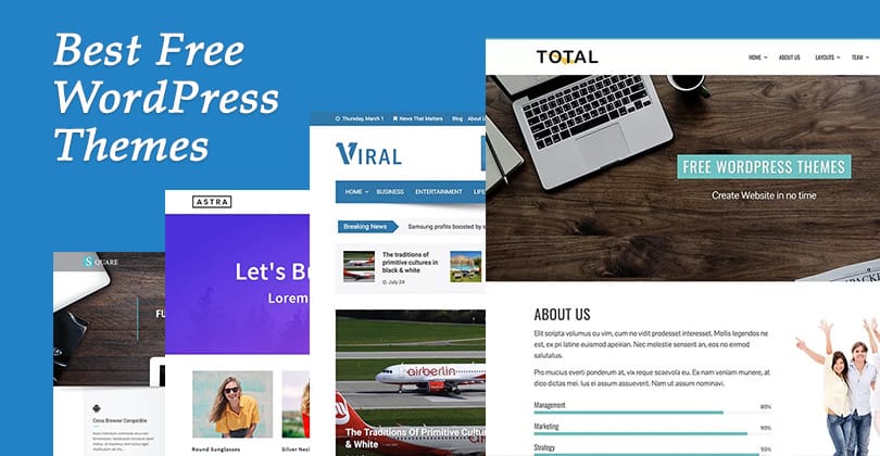 40+ Best Free WordPress Themes for 2022 to Startup your Business