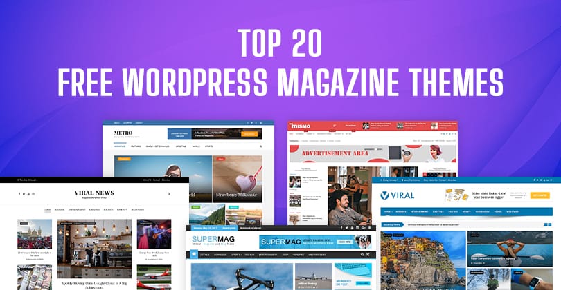 25+ Best Free WordPress Magazine Themes 2022