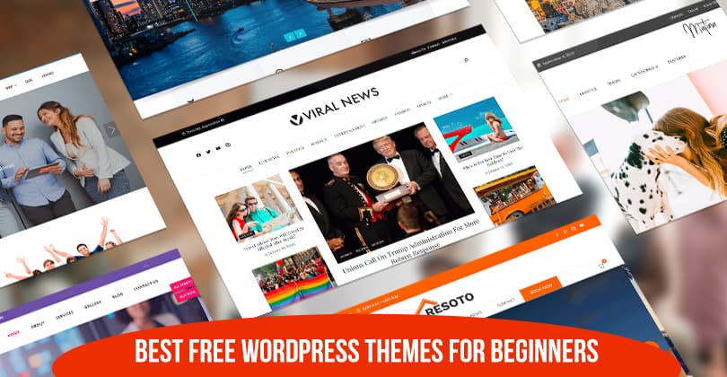 20+ Best Free WordPress Themes for Beginners